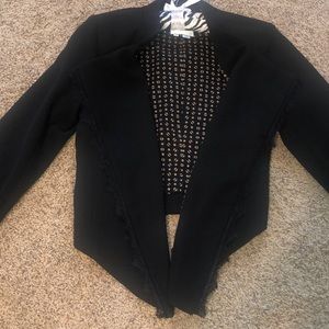 Cropped Trendy Blazer with Lace NEVER WORN